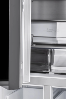 Холодильник Nordfrost RFQ 450 NFGB, черный