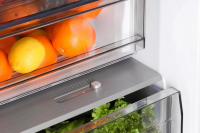 Холодильник Nordfrost RFQ 450 NFGB, черный