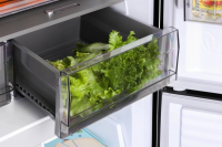 Холодильник Nordfrost RFQ 450 NFGB, черный