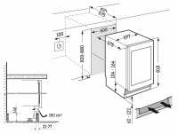 Встраиваемый винный шкаф Liebherr UWgb 3631, черный
