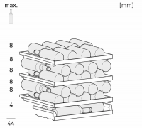Встраиваемый винный шкаф Liebherr UWpri 3661, черный