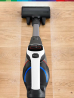 Пылесос вертикальный аккумуляторный Bosch BCS931WBA, белый/черный/серебристый