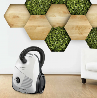 Пылесос Bosch BGLS2WH1H, белый/черный