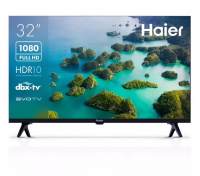 Телевизор Haier 32 Smart TV S2, черный