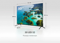 Телевизор Haier 50 LED S2, черный