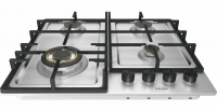 Газовая варочная панель Haier HHQ-M64CAQX, нержавеющая сталь
