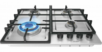 Газовая варочная панель Haier HHQ-M64CAQX, нержавеющая сталь