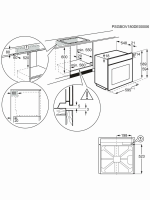 Духовой шкаф Electrolux KODEF75X2, каталитическая очистка, черный (Польша)