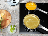 Варочная панель индукционная Electrolux EIV63443, черный