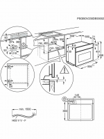 Микроволновая печь встраиваемая Electrolux KVM9E2XT, черный