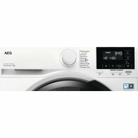 Стиральная машина AEG LFR71844SBE, инвертор, функция пара, белый/черный