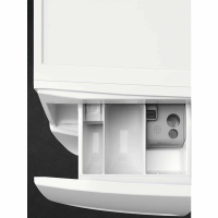 Стиральная машина AEG LFR71844SBE, инвертор, функция пара, белый/черный