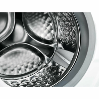 Стиральная машина AEG LFR71844SBE, инвертор, функция пара, белый/черный
