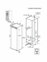 Морозильная камера встраиваемая AEG TB7NA181EC, No Frost