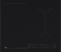 Варочная панель индукционная AEG NII64B30AZ, черный матовый