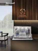 Компактная посудомоечная машина Weissgauff TDW 4017 D, черный