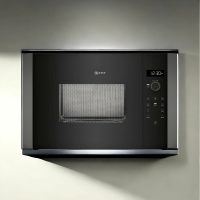 Микроволновая печь встраиваемая Neff HLAWD23G0, черный/нержавеющая сталь