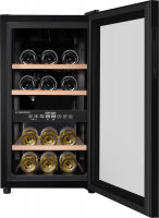 Винный шкаф Maunfeld MFWC-50D16, черный