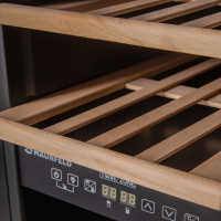 Винный шкаф Maunfeld MFWC-50D16, черный