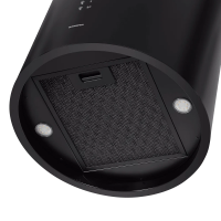 Вытяжка цилиндрическая Maunfeld Lee Wall 39 Long Black, черный