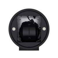 Вытяжка цилиндрическая Maunfeld Lee Wall 39 Long Black, черный