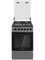 Плита газовая Maunfeld MGC50GCGR08D, серый