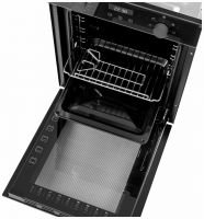 Электрический духовой шкаф Maunfeld EOEM516PB, черный