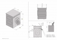Стиральная машина Asko W7124XXLW, белый