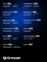 Стиральная машина с сушкой Gressel UWS602, белый