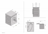 Сушильная машина Asko T509HRW, белый