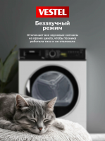 Сушильная машина Vestel TDC7100T2W, белый