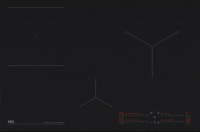 Варочная панель индукционная AEG TI84IB10IZ, черный/матовый