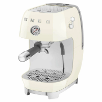 Кофеварка Smeg ECF03CREU, бежевый