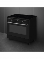 Плита электрическая Smeg CX91IMBL, черный