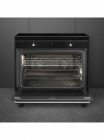Плита электрическая Smeg CX91IMBL, черный