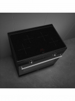 Плита электрическая Smeg CX91IMBL, черный