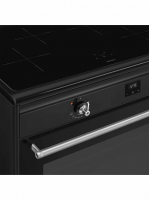 Плита электрическая Smeg CX91IMBL, черный