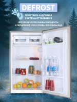 Холодильник NORD NS 90 S, серебристый