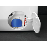 Стиральная машина с паром AEG LFR95146SUE, белый/черный