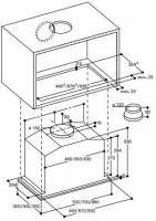 Вытяжка встраиваемая Gaggenau AC200191, нержавеющая сталь