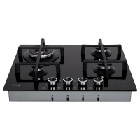 Газовая варочная панель Korting HGG 6766 ICPTN, черный