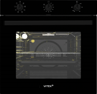 Электрический духовой шкаф Vitek VEO 6380 BG, черный