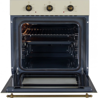 Электрический духовой шкаф MBS DE-607IV, слоновая кость