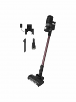 Пылесос вертикальный Grundig VCP 7330, бордовый/серый