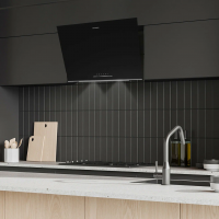 Вытяжка наклонная Grundig GDSP2464BBSC, черный