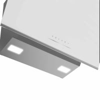 Вытяжка наклонная Grundig GDSP2464BWSC, белый