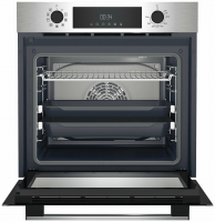 Электрический духовой шкаф Grundig GEBM11301XC, серебристый