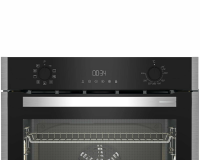 Электрический духовой шкаф Grundig GEBM19301BC, черный/серебристый