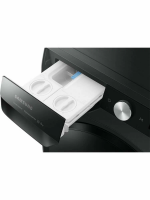Стиральная машина с паром Samsung WW80AG6L28BBLP, черный