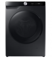 Стиральная машина с сушкой и паром Samsung WD90DG6G94BBLP, глубина 48 см, черный